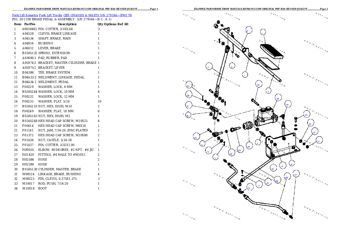 Protected: CBX CHASSIS & MASTS S/N 27916A~ Partsbook