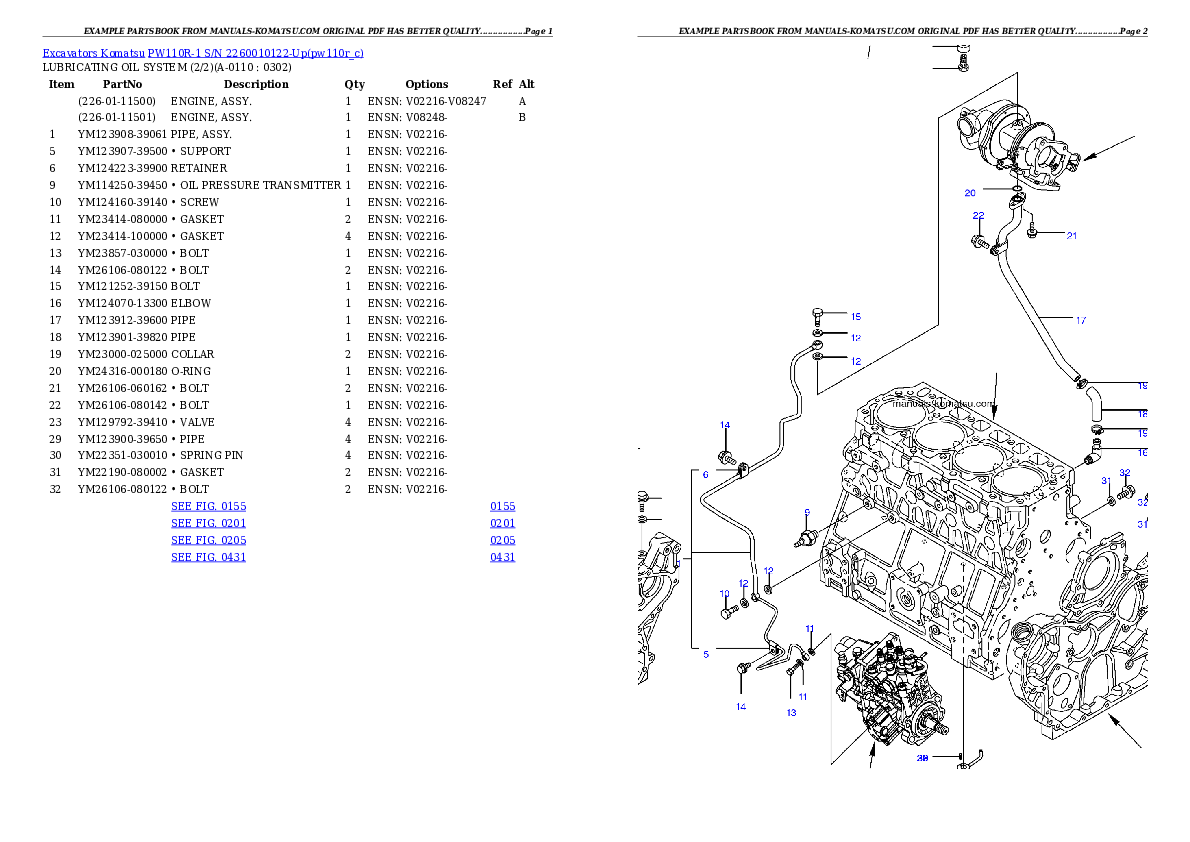 Protected: PW110R-1 S/N 2260010122-Up Partsbook