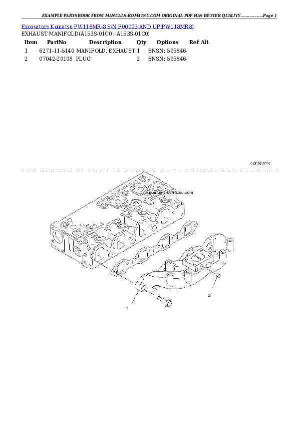 Protected: PW118MR-8 S/N F00003 AND UP Partsbook