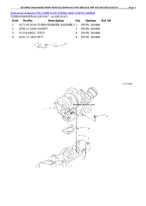 Protected: PW118MR-8 S/N F00003 AND UP Partsbook