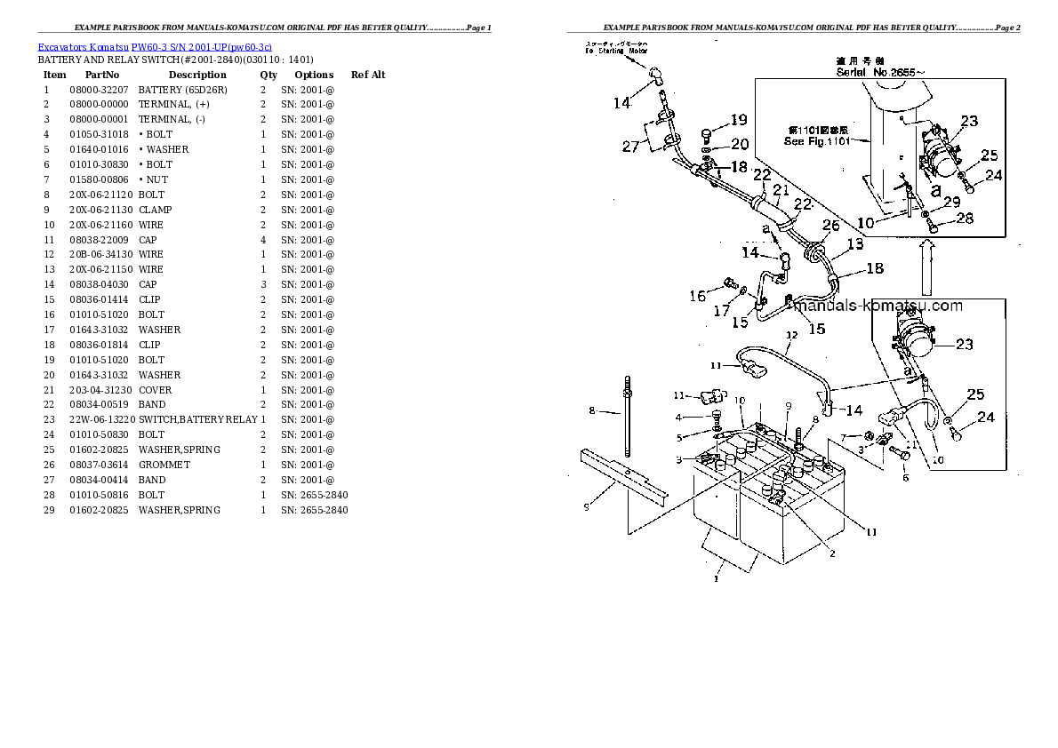 Protected: PW60-3 S/N 2001-UP Partsbook