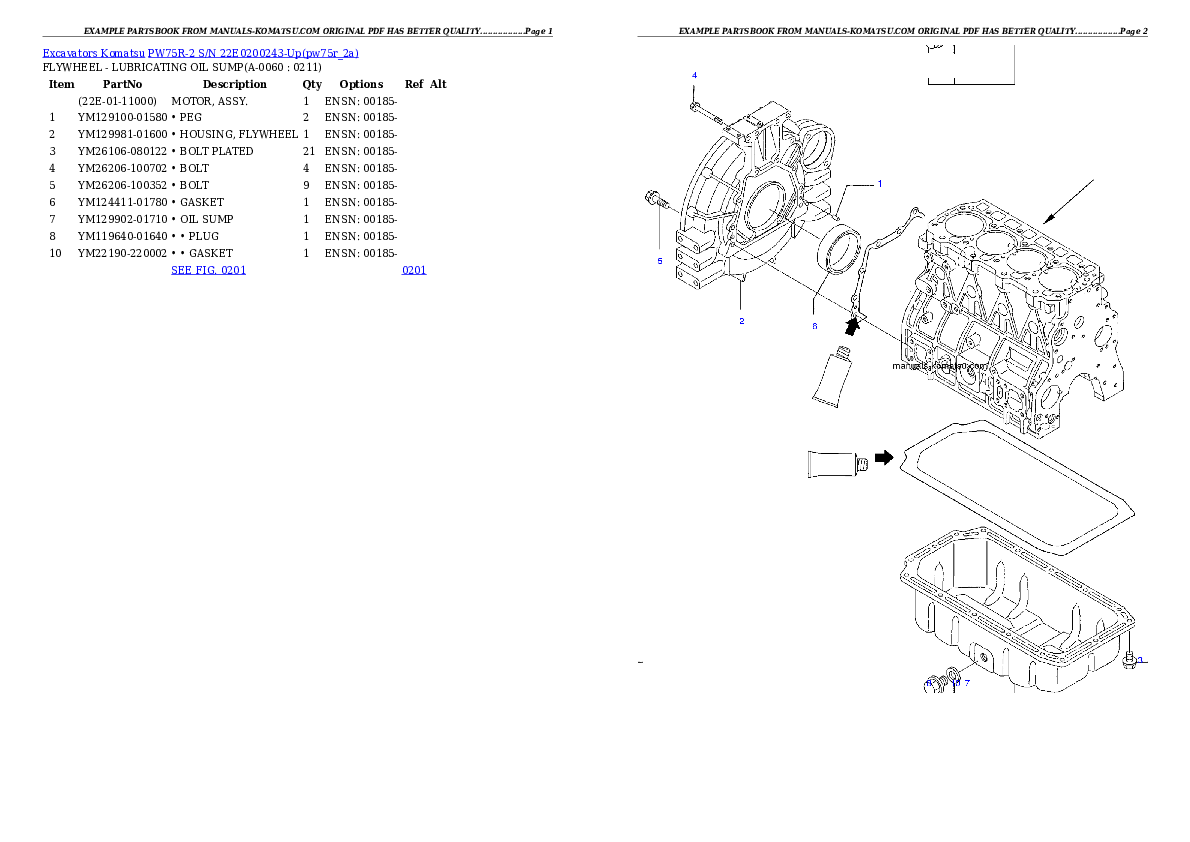 Protected: PW75R-2 S/N 22E0200243-Up Partsbook