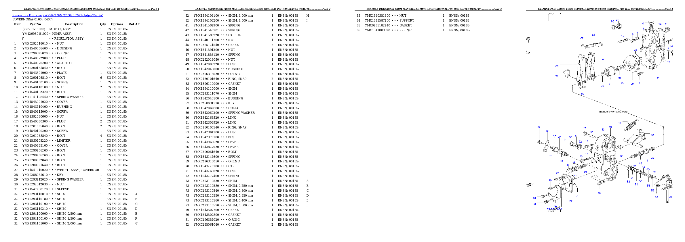 Protected: PW75R-2 S/N 22E0200243-Up Partsbook