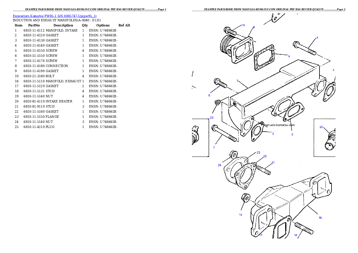 Protected: PW95-1  S/N 0005747-Up Partsbook