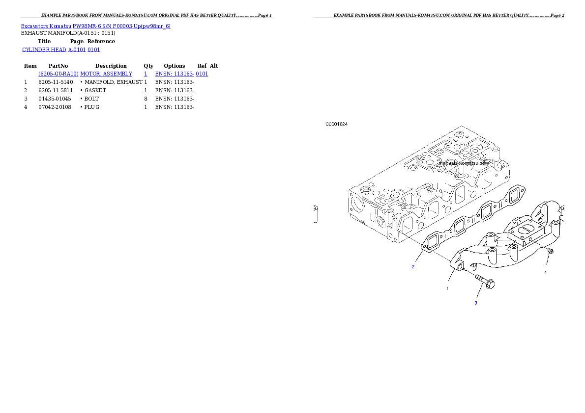Protected: PW98MR-6 S/N F00003-Up Partsbook