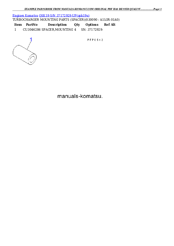 Protected: QSK19 S/N 37172929-UP Partsbook