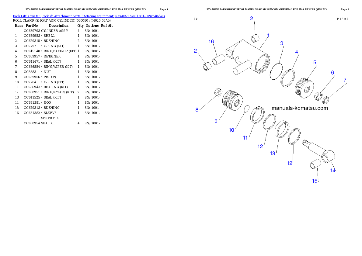 Protected: RC40D-1 S/N 1001-UP Partsbook