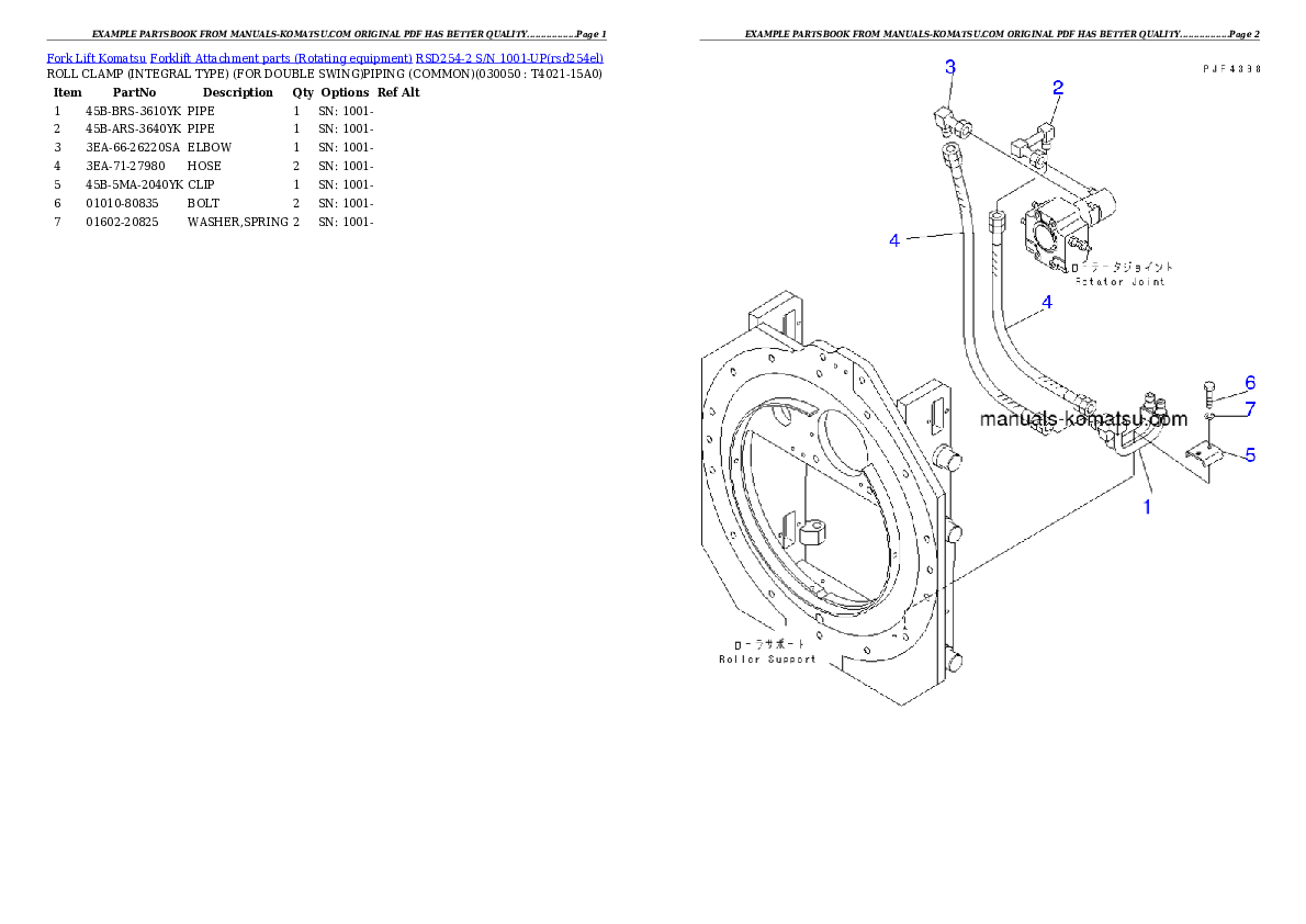 Protected: RSD254-2 S/N 1001-UP Partsbook
