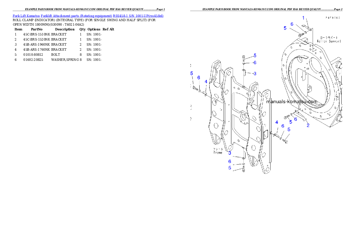 Protected: RSS458-1 S/N 1001-UP Partsbook