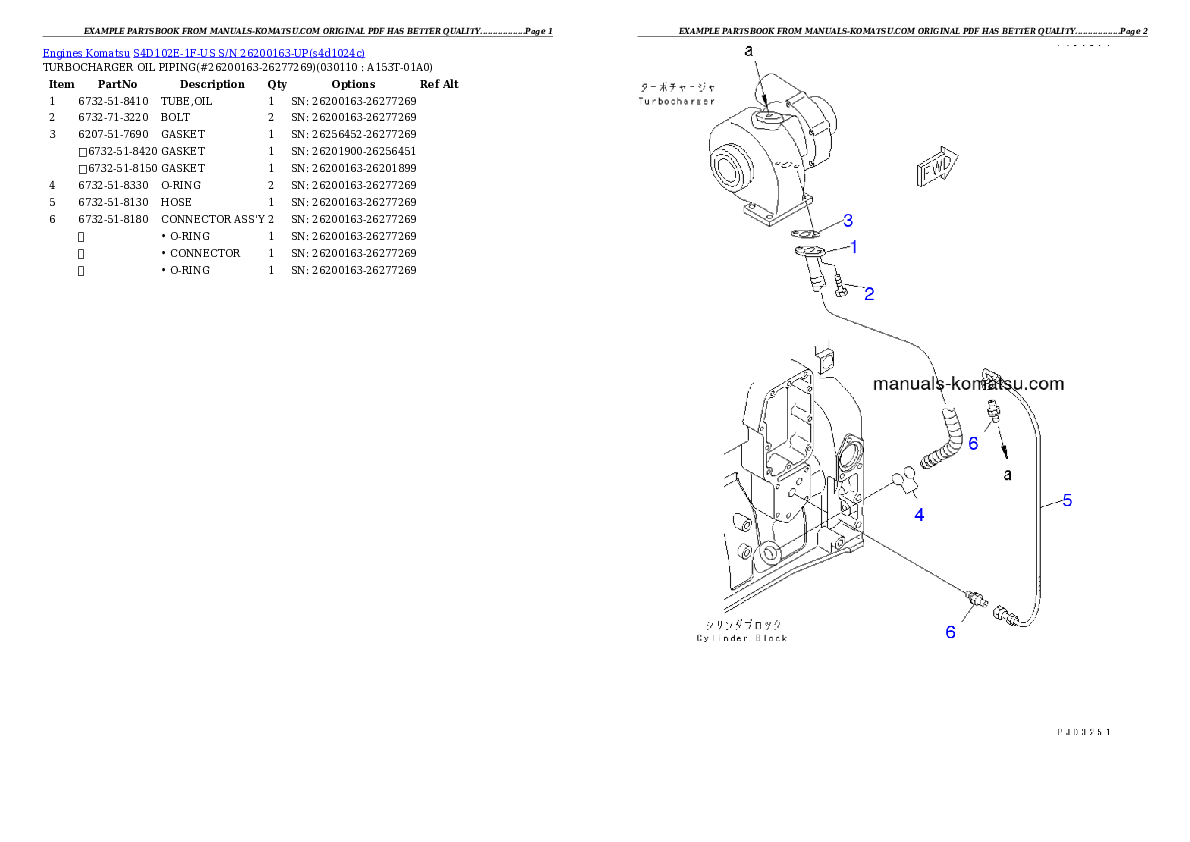 Protected: S4D102E-1F-US S/N 26200163-UP Partsbook