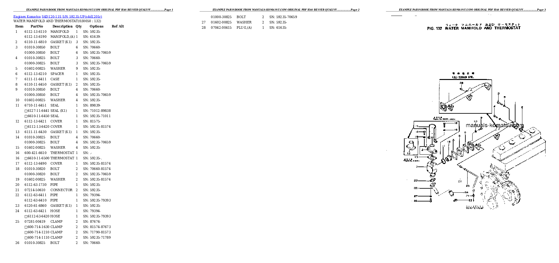 Protected: S4D120-11S S/N 59235-UP Partsbook