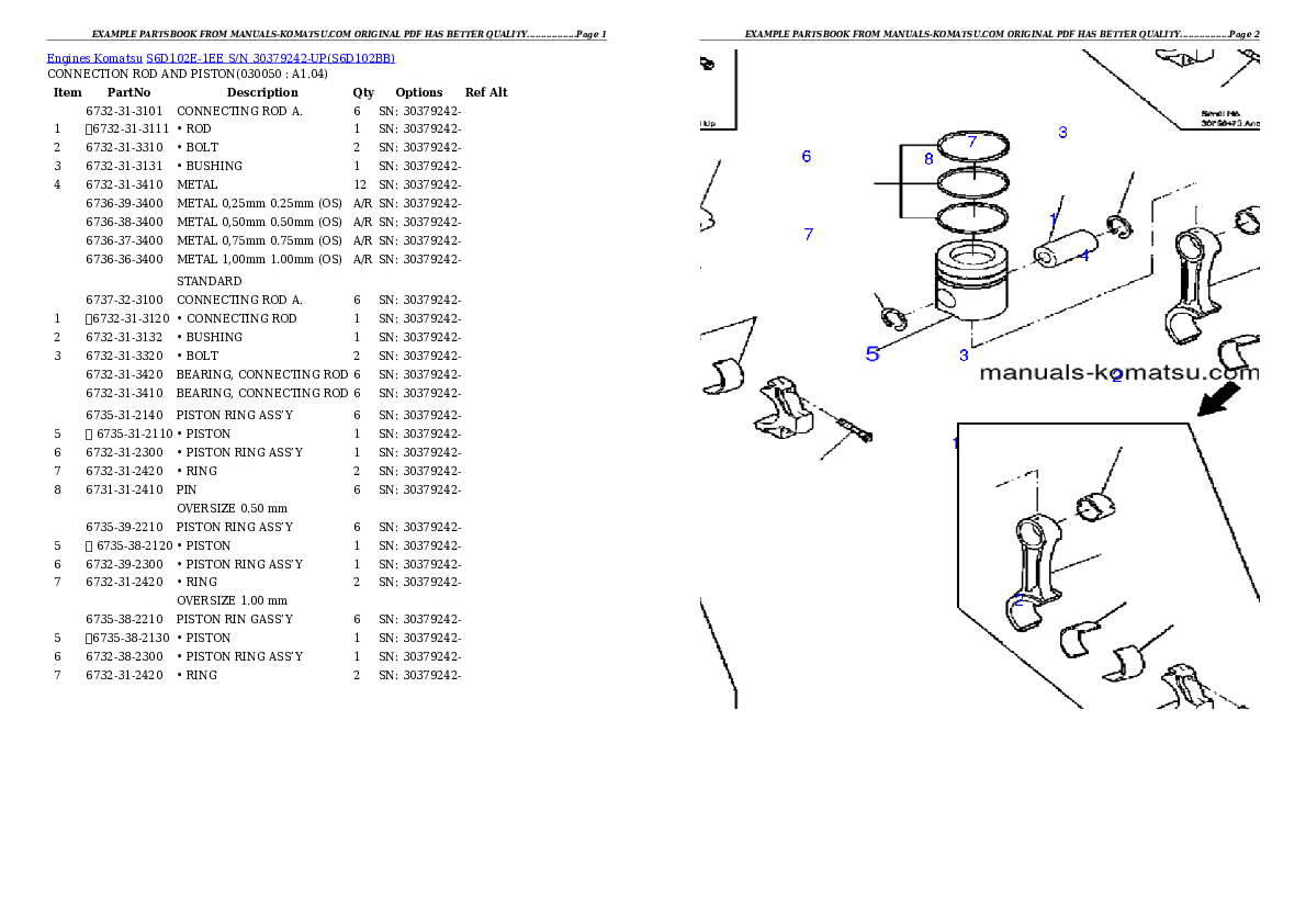 Protected: S6D102E-1EE S/N 30379242-UP Partsbook