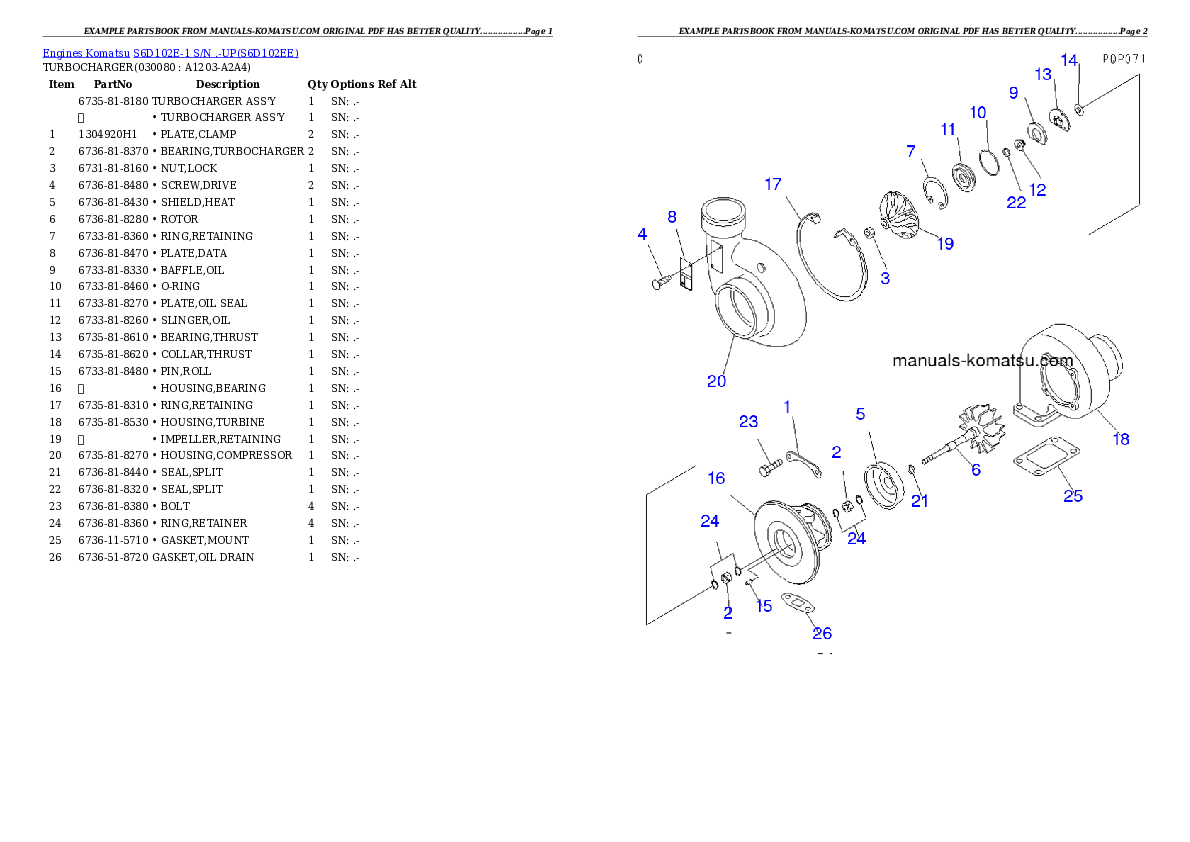 Protected: S6D102E-1 S/N .-UP Partsbook