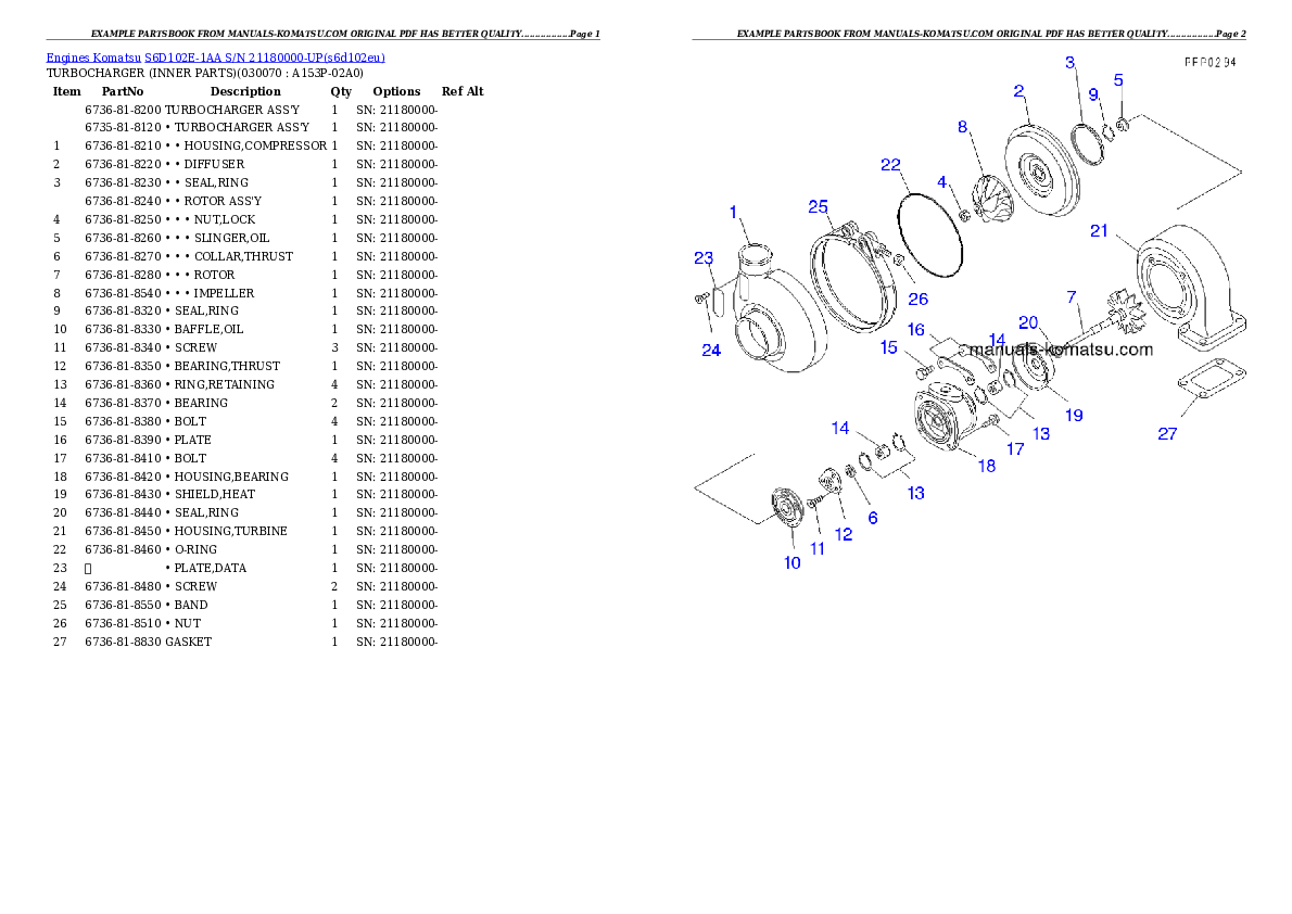 Protected: S6D102E-1AA S/N 21180000-UP Partsbook