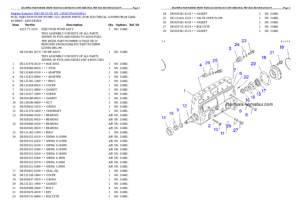 Protected: S6D108-1D-SN S/N 13936-UP Partsbook