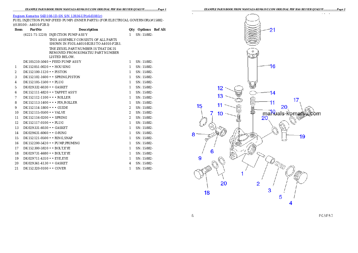 Protected: S6D108-1D-SN S/N 13936-UP Partsbook
