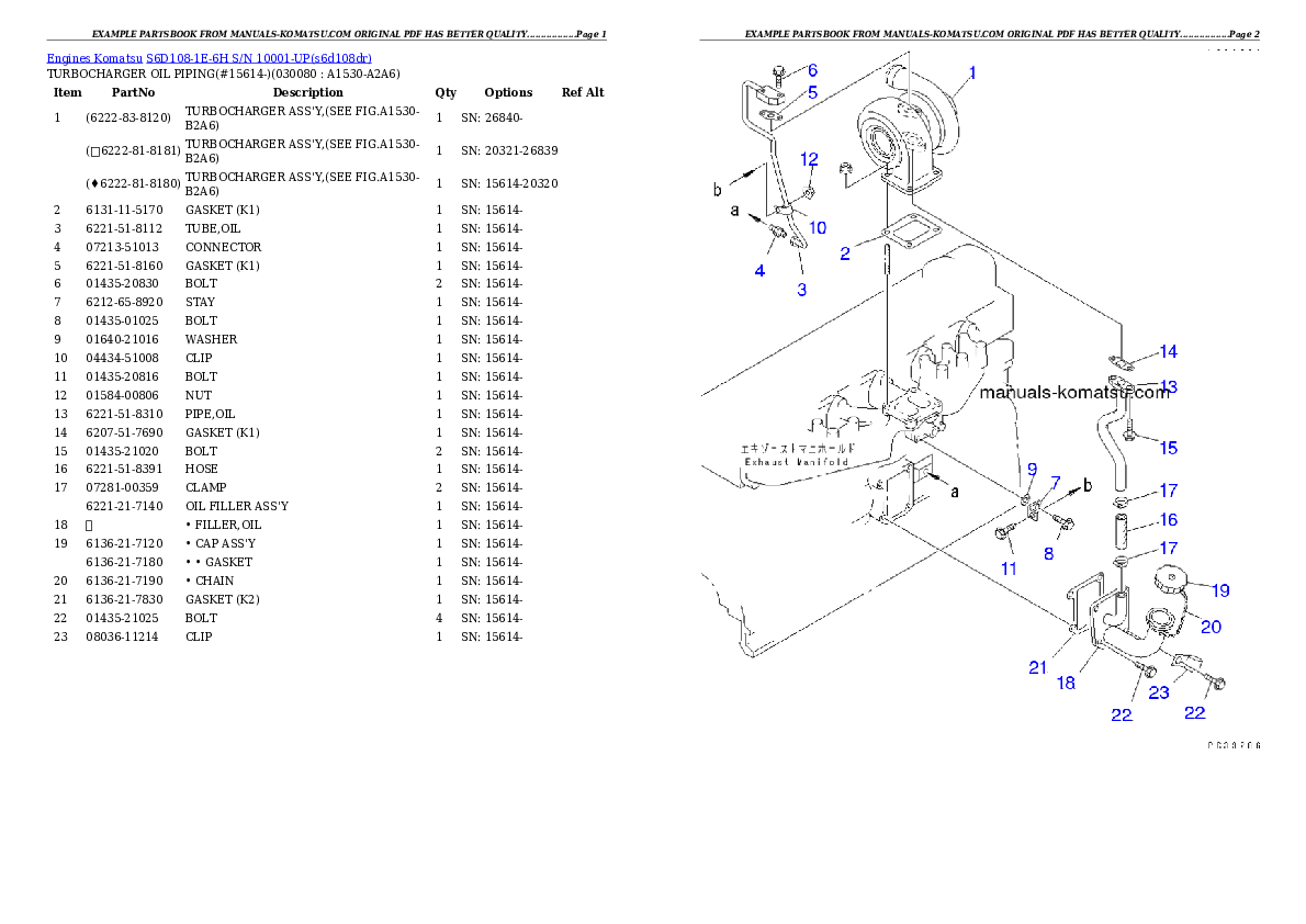 Protected: S6D108-1E-6H S/N 10001-UP Partsbook