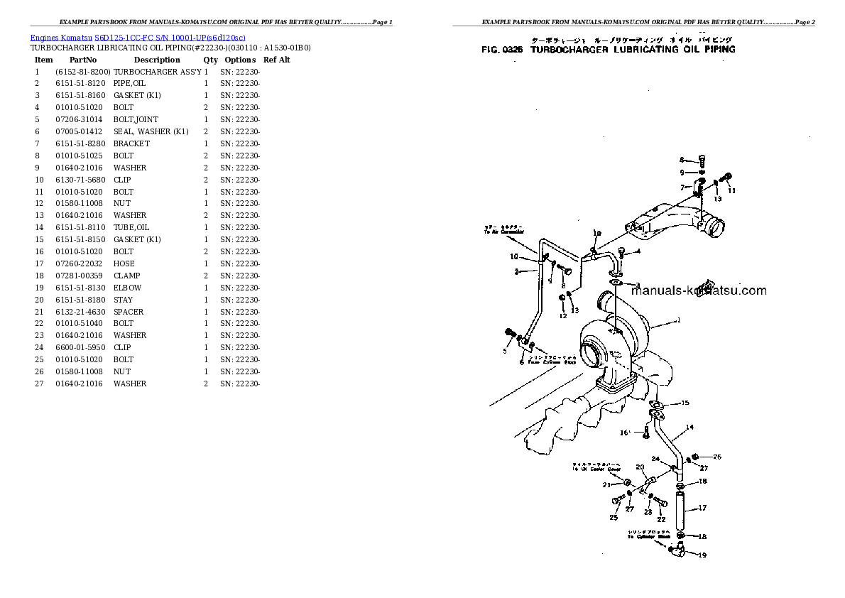 Protected: S6D125-1CC-FC S/N 10001-UP Partsbook