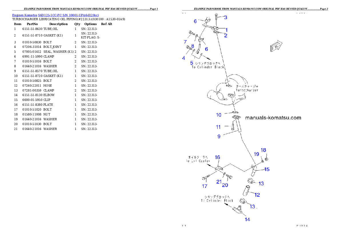 Protected: S6D125-1CC-FC S/N 10001-UP Partsbook
