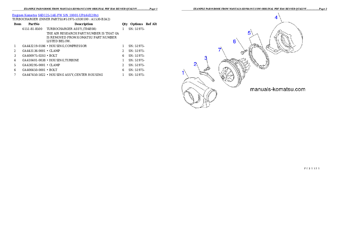 Protected: S6D125-1AK-FW S/N 10001-UP Partsbook
