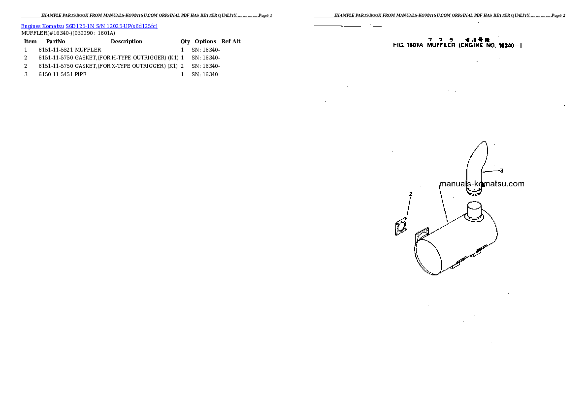 Protected: S6D125-1N S/N 12025-UP Partsbook