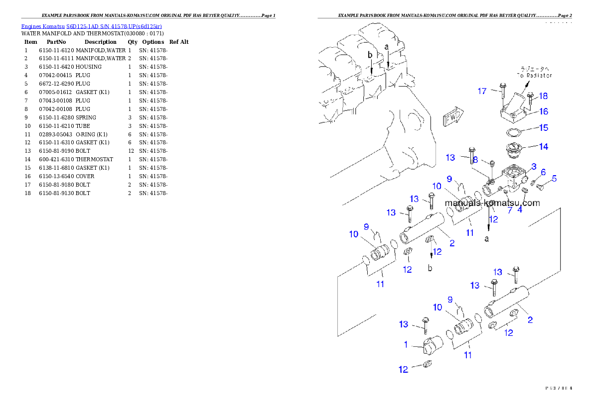 Protected: S6D125-1AD S/N 41578-UP Partsbook