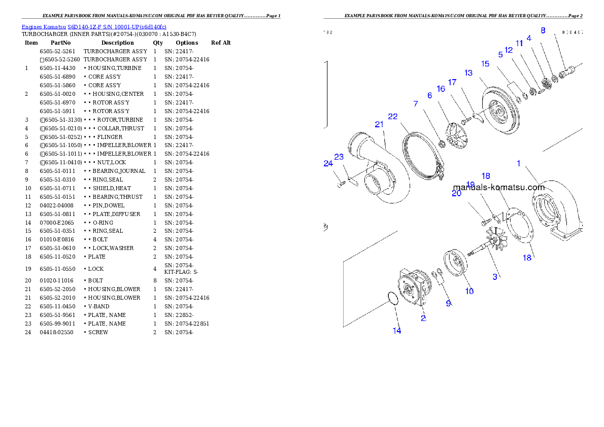 Protected: S6D140-1Z-F S/N 10001-UP Partsbook