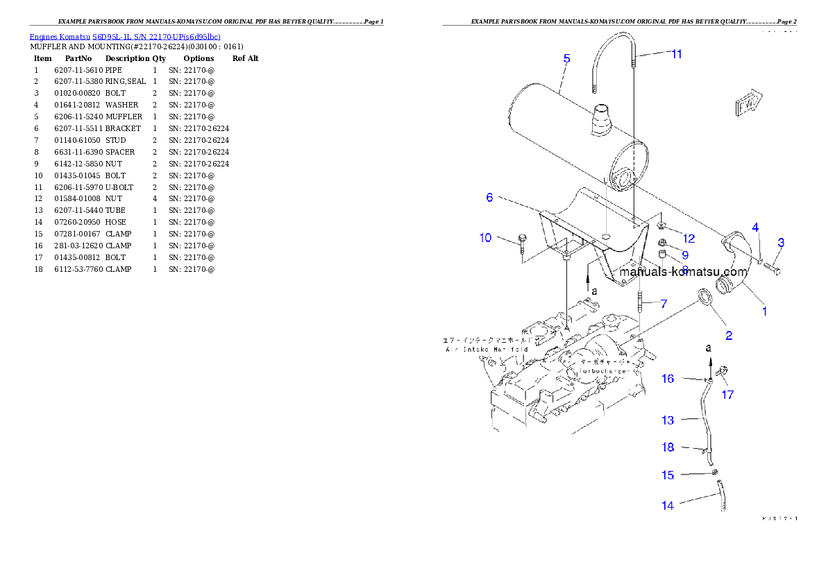 Protected: S6D95L-1L S/N 22170-UP Partsbook