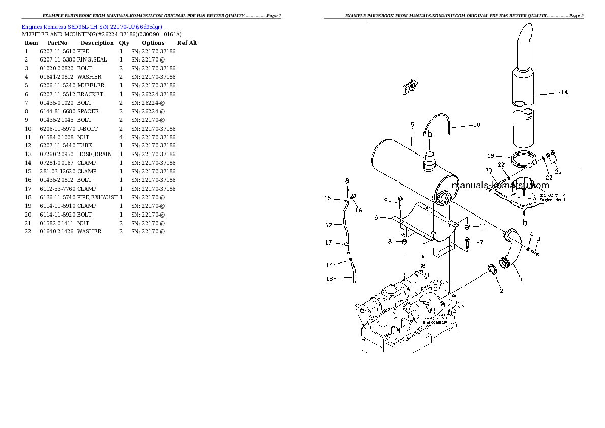 Protected: S6D95L-1H S/N 22170-UP Partsbook