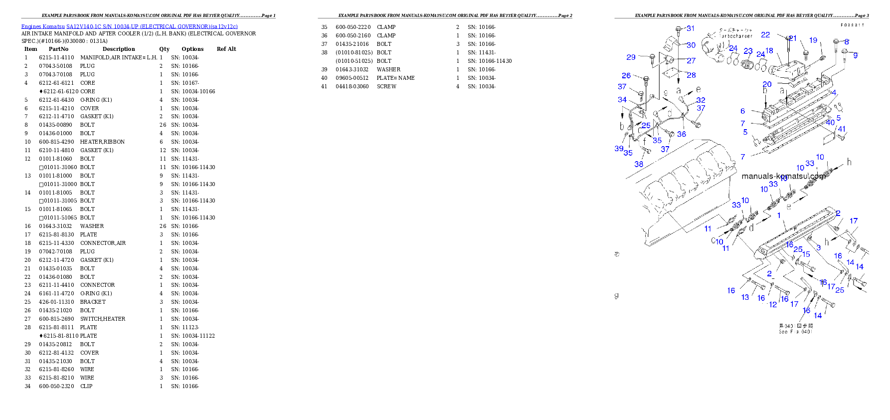 Protected: SA12V140-1C S/N 10034-UP (ELECTRICAL GOVERNOR) Partsbook