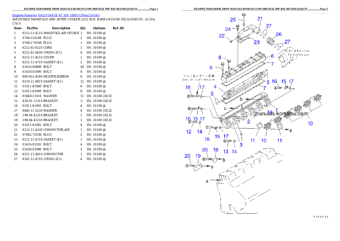 Protected: SA12V140-1E-47 S/N 10001-UP Partsbook