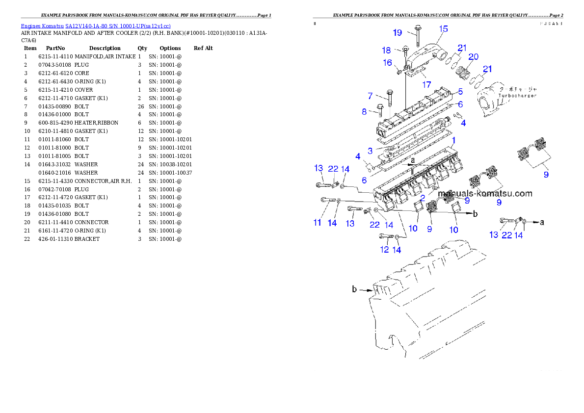 Protected: SA12V140-1A-80 S/N 10001-UP Partsbook
