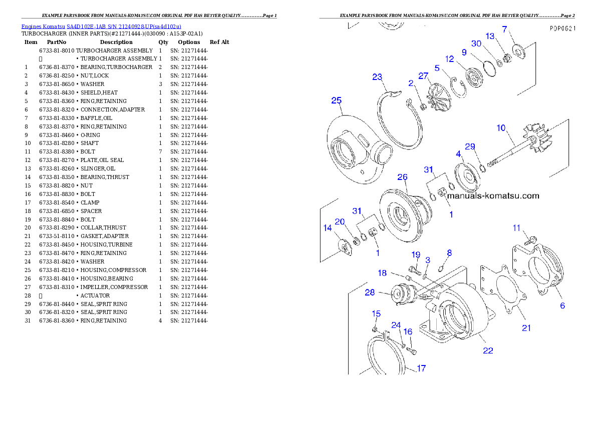 Protected: SA4D102E-1AB S/N 21240928-UP Partsbook