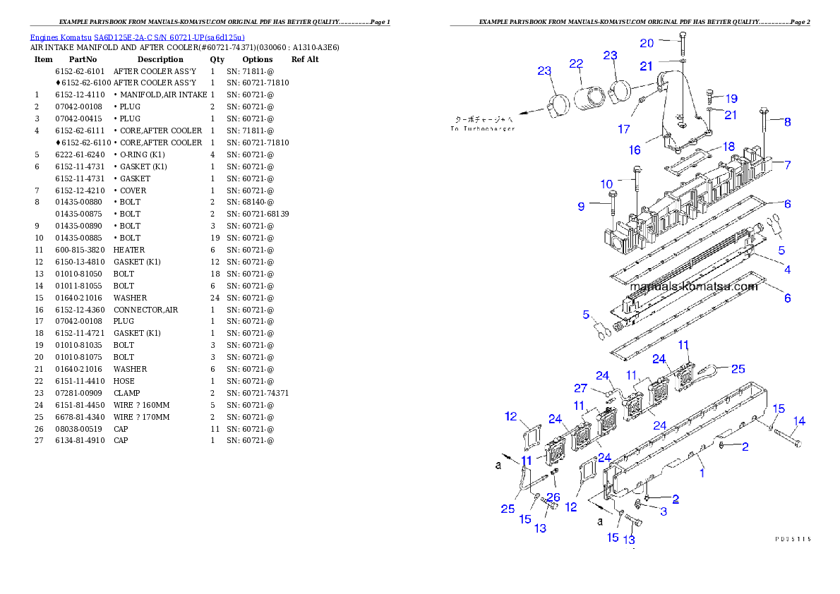Protected: SA6D125E-2A-C S/N 60721-UP Partsbook