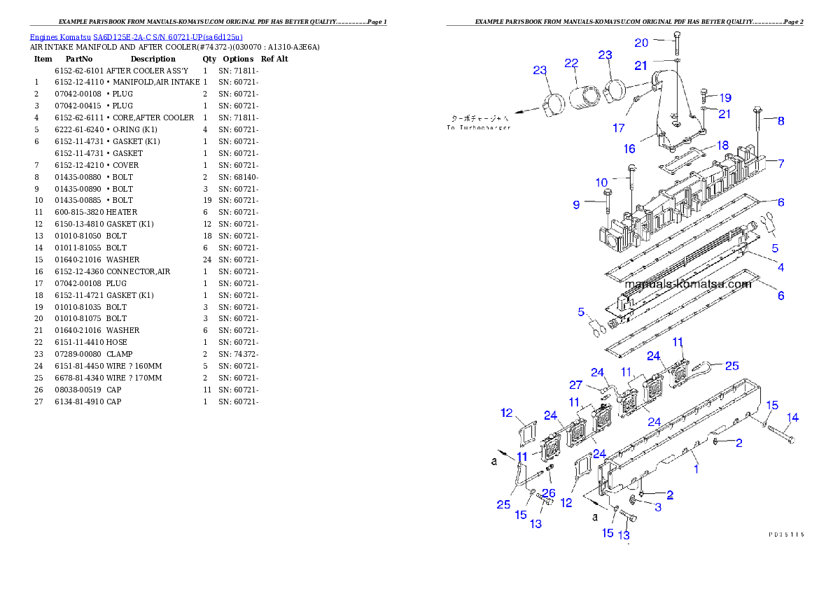 Protected: SA6D125E-2A-C S/N 60721-UP Partsbook