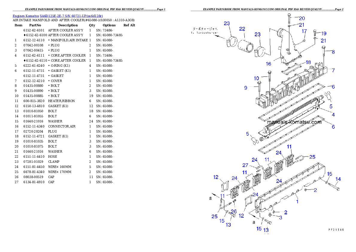 Protected: SA6D125E-2E-7 S/N 60721-UP Partsbook