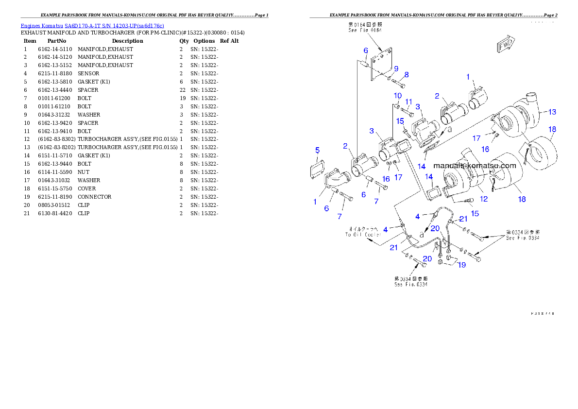 Protected: SA6D170-A-1T S/N 14203-UP Partsbook