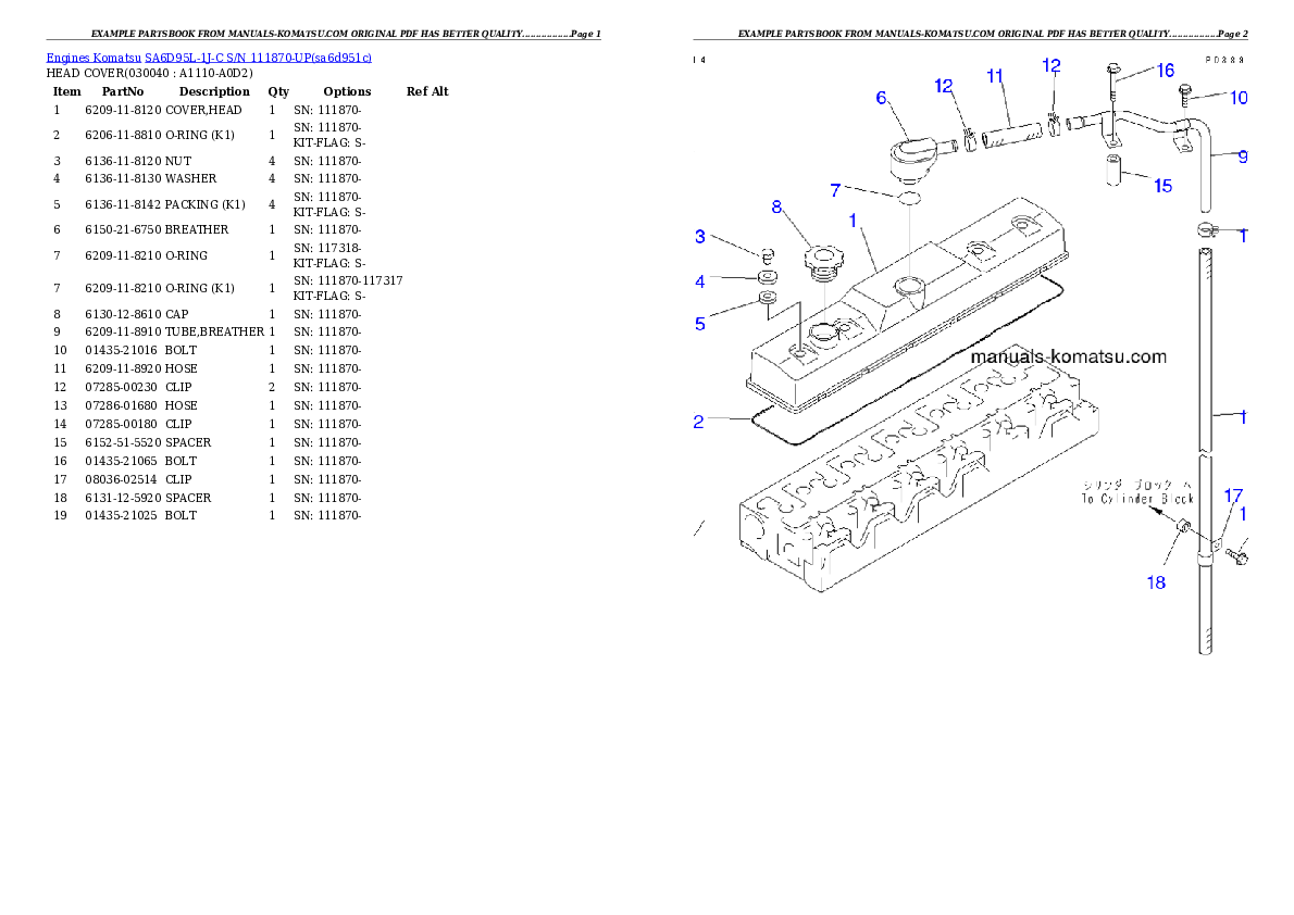 Protected: SA6D95L-1J-C S/N 111870-UP Partsbook