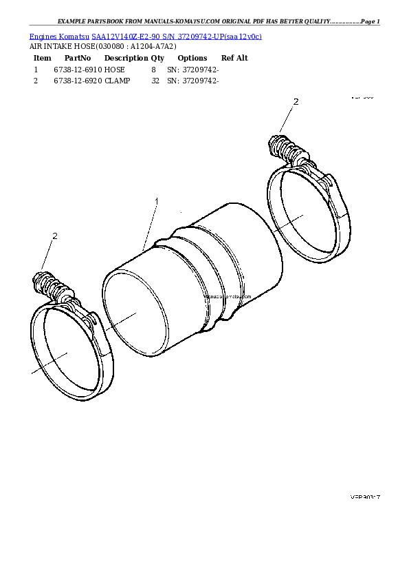 Protected: SAA12V140Z-E2-90 S/N 37209742-UP Partsbook