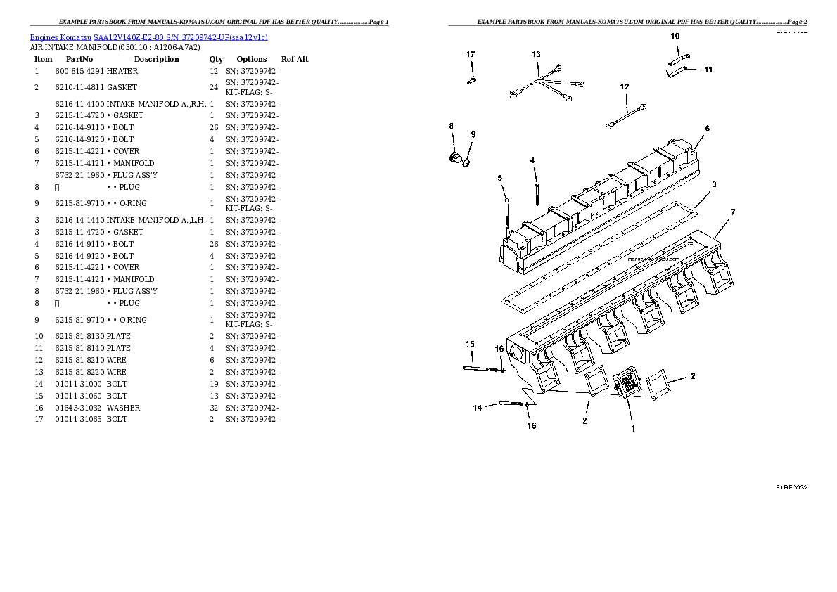 Protected: SAA12V140Z-E2-80 S/N 37209742-UP Partsbook