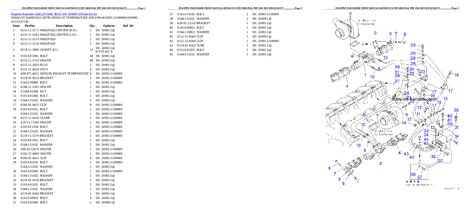 Protected: SAA12V140E-3B-02 S/N 500001-UP Partsbook