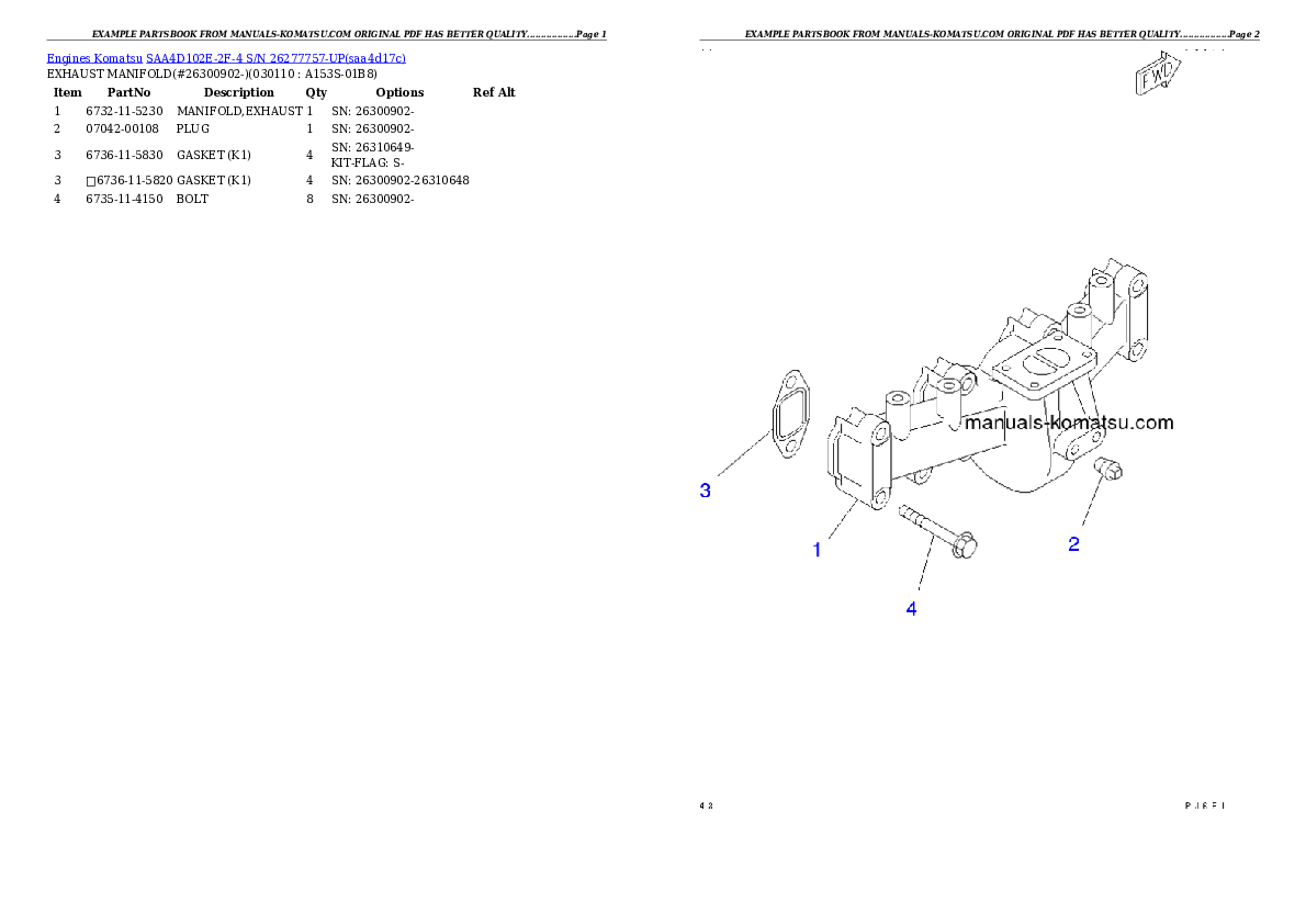 Protected: SAA4D102E-2F-4 S/N 26277757-UP Partsbook