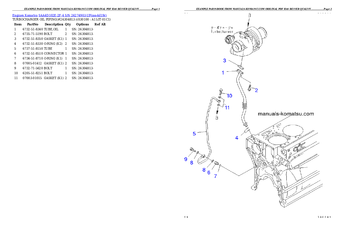 Protected: SAA4D102E-2F-4 S/N 26274903-UP Partsbook