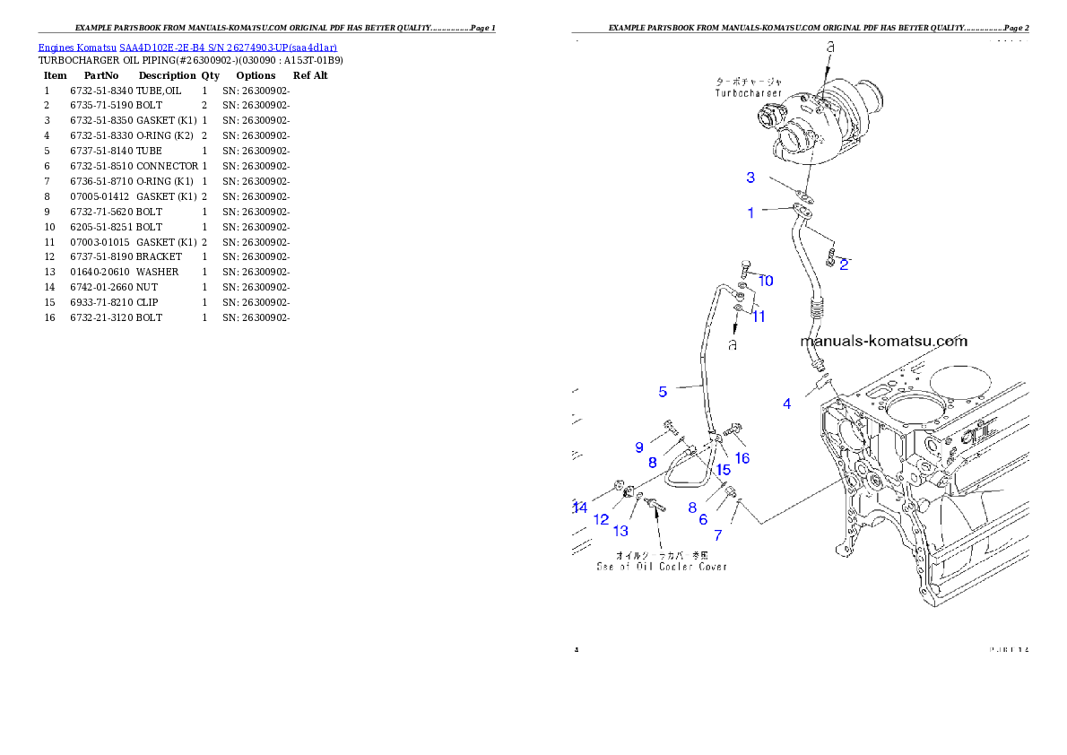 Protected: SAA4D102E-2E-B4 S/N 26274903-UP Partsbook