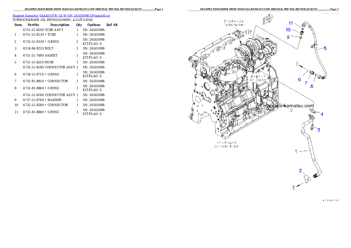 Protected: SAA4D107E-1A-W S/N 26503098-UP Partsbook