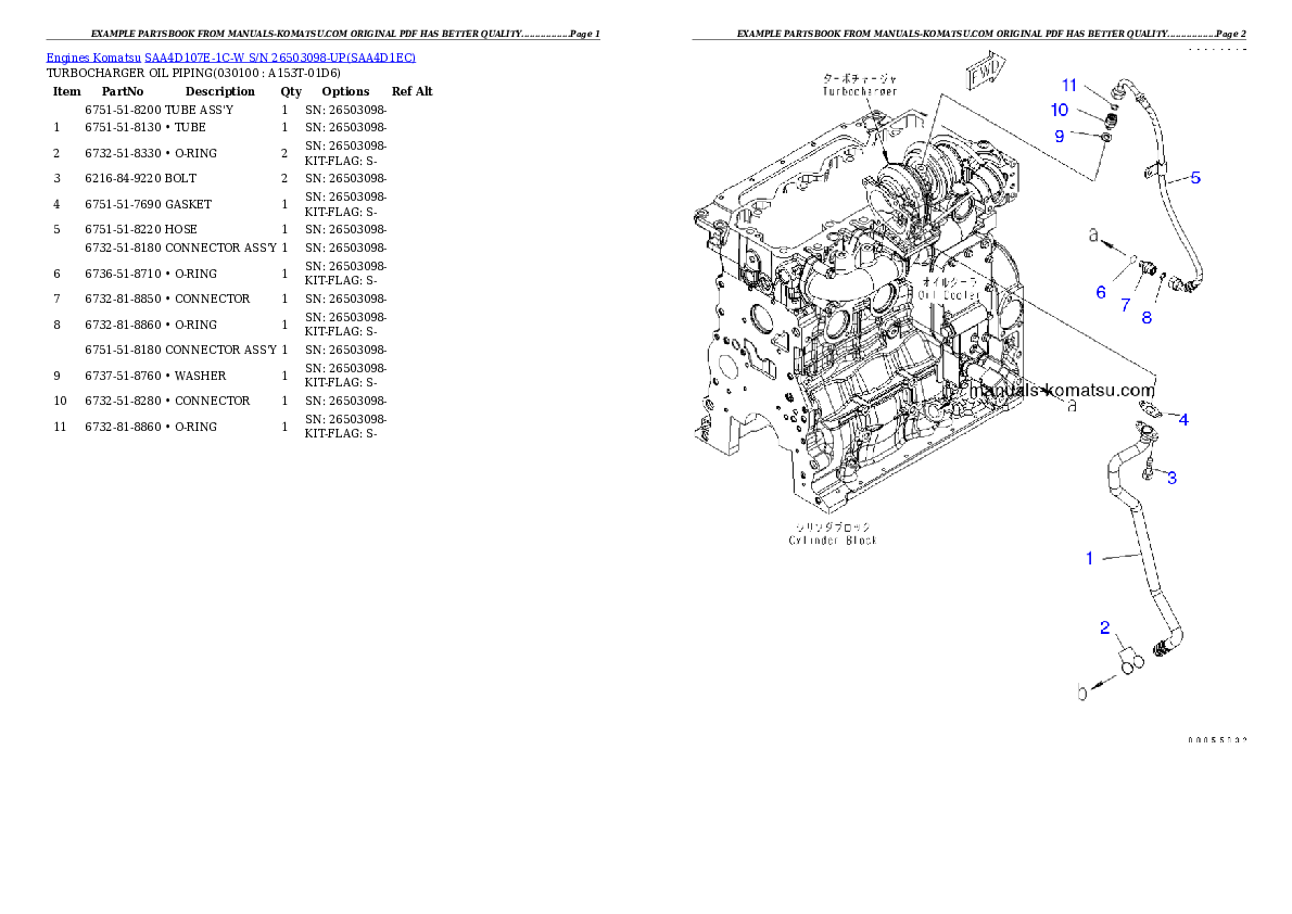 Protected: SAA4D107E-1C-W S/N 26503098-UP Partsbook