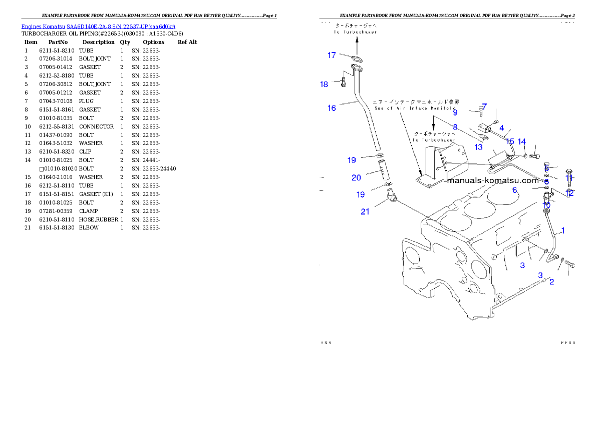 Protected: SAA6D140E-2A-8 S/N 22537-UP Partsbook