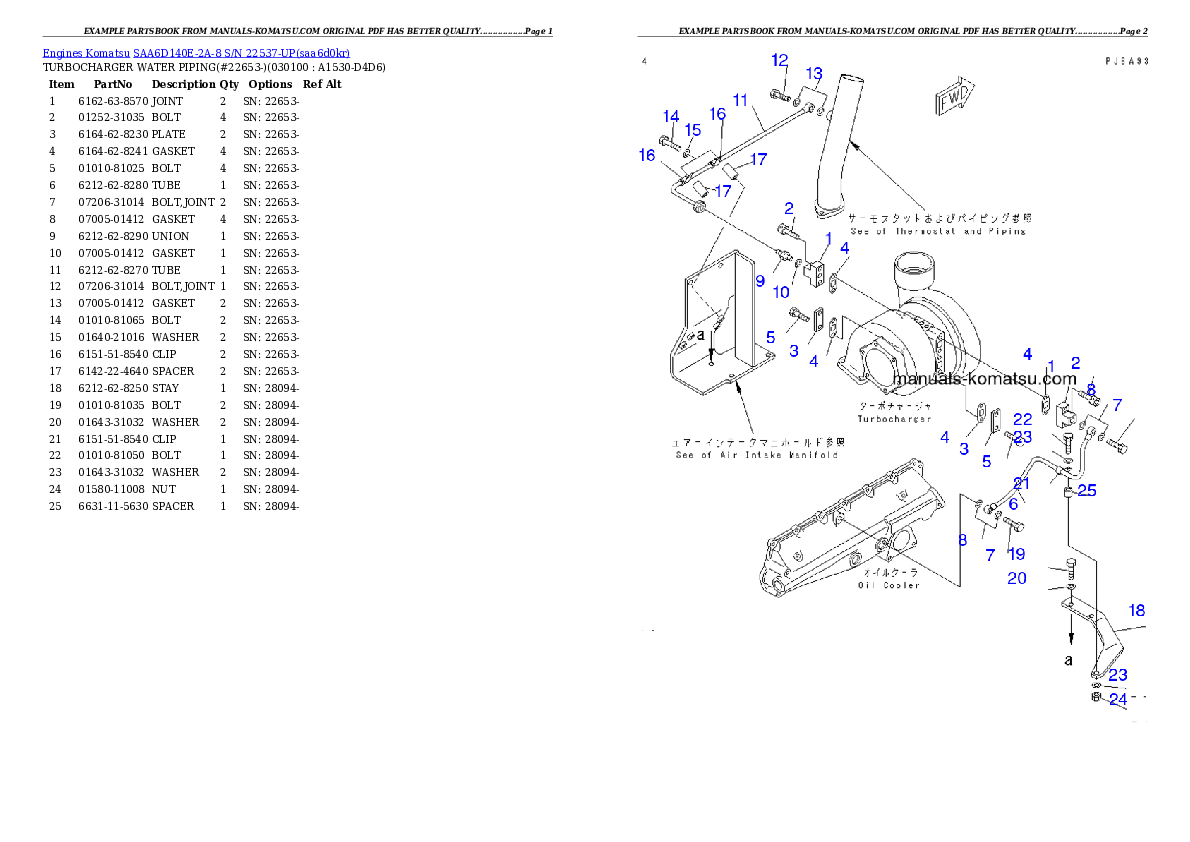 Protected: SAA6D140E-2A-8 S/N 22537-UP Partsbook