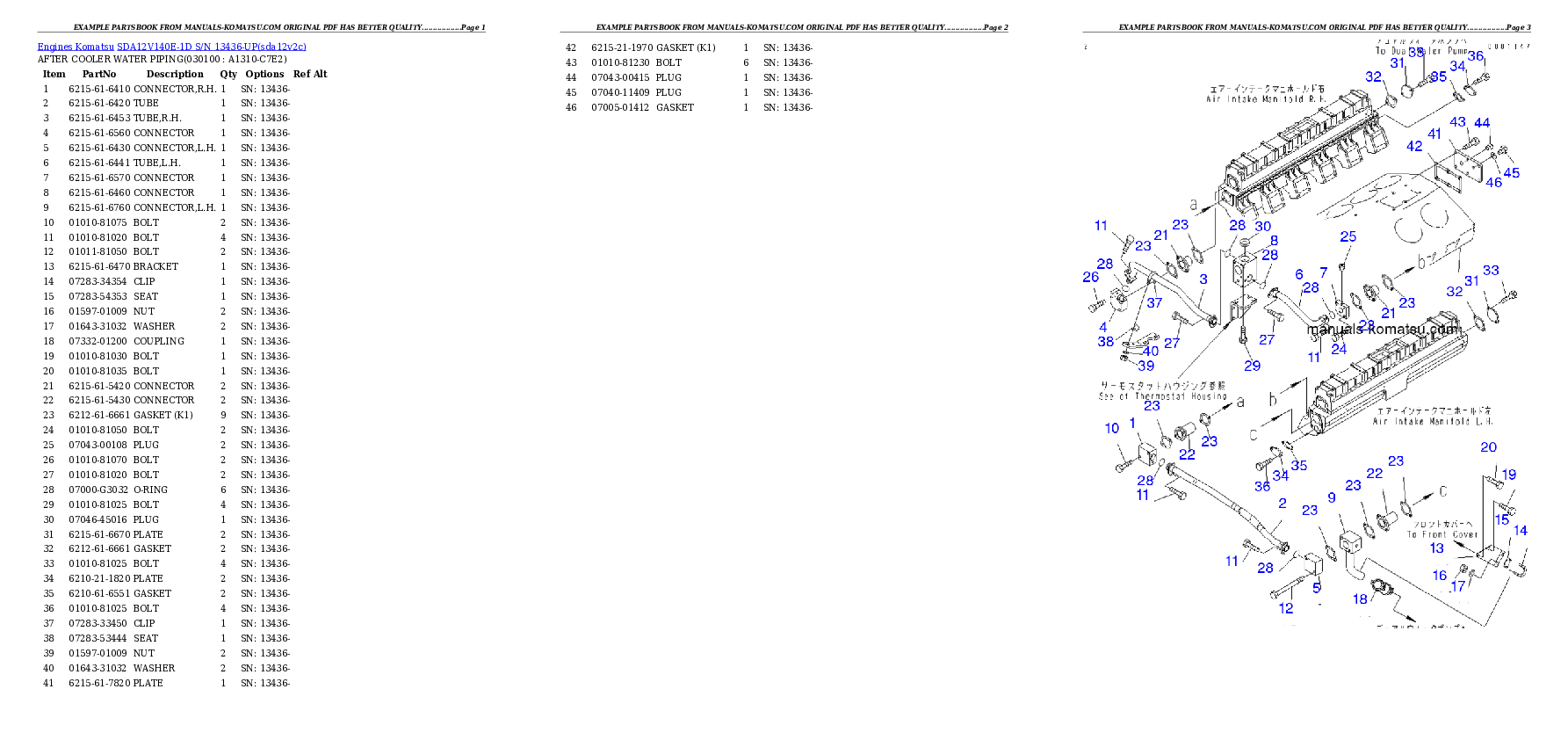 Protected: SDA12V140E-1D S/N 13436-UP Partsbook