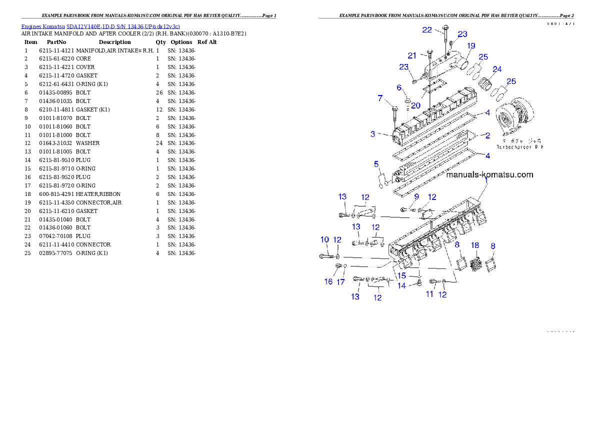 Protected: SDA12V140E-1D-D S/N 13436-UP Partsbook